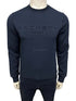 HKT Sport Embossed Logo Navy Blue Sweatshirt