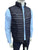 AX Packable Duck Down Sleeveless Navy Blue Puffer Jacket