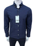 Zara Slim Fit Oxford Cotton Navy Blue Shirt