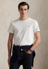 RL Custom Slim Fit Soft Cotton White Tshirt