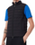 EA Sleeveless Down Puffer Black Jacket
