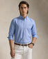 RL Classic Fit Stretch Performance Oxford Sky Blue Shirt