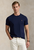 RL Custom Slim Fit Soft Cotton Navy Blue Tshirt