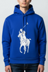 RL Big Pony Royal Blue Hoodie