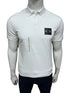 AX Patch Print White Polo