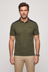 HKT Sport Color Block Green Polo