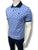 USPA Geometric Printed White Polo