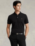 RL Custom Slim Fit Soft Cotton Black Polo