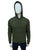 Hackett Sport Embossed Olive Green Hoodie