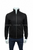 Massimo Dutti Suede Funnel Neck Black Jacket