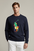 RL Multi Colored Big Pony  Sweatshirt