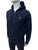 RL Double Knit Navy Blue Zipper Hoodie