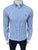 RL Slim Fit Performance Blue Gingham Check Shirt