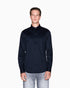 AX Slim Fit Poplin Stretch Cotton Navy Blue Shirt