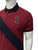 HKT Number Sash Maroon Polo