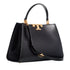 TB Eleanor Satchel Black Convertible Shoulder Large Bag