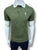 USPA Contrast Collar Green Polo