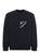 EA Embroidered Logo Black Sweatshirt