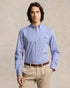 RL Slim Fit Stretch Poplin Cotton Striped Shirt