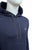EA Small Logo Patch Navy Blue Hooded Sweatshirt