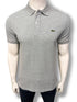 LCST Slim Fit Pique Grey Polo
