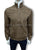 Massimo Dutti Suede Funnel Neck Coffee Brown Jacket