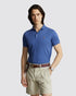 RL Custom Slim Fit Soft Cotton Heather Blue Polo