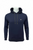 EA Small Logo Patch Navy Blue Hooded Sweatshirt