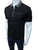 Boss Philix Zip Interlock Cotton Regular Fit Black Polo