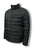 MK Kors Logo Puffer Black Jacket