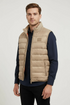 Pedro Del Hierro Sleeveless Beige Puffer