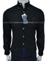 RL Classic Fit Garment Dyed Oxford Black Shirt