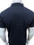 HKT Sport Soft Touch Back Logo Navy Blue Polo