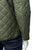 Lacoste Diamond Quilted Green Jacket