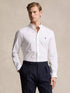 RL Slim Fit Stretch Poplin Cotton White Shirt