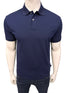 HB Regular Fit Pallas Pique Navy Blue Polo