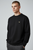 EA Gold Logo Black Slim Fit Sweatshirt