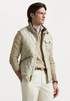 RL Beaton Quilted Utility Beige Vest