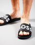 HB Sean Black Slides