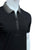 Boss Philix Zip Interlock Cotton Regular Fit Black Polo