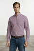RL Slim Fit Gingham Check Oxford Shirt