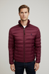 RL Packable Duck Down Full Sleeve Puffer Red Wine Jacket