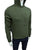 Hackett Sport Embossed Olive Green Hoodie