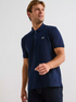 LCST Pique Cotton Navy Blue Polo
