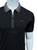 Boss Philix Zip Interlock Cotton Regular Fit Black Polo
