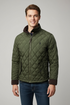 RL Water-Repellent Diamond Quilted Green Jacket