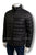 MK Kors Logo Puffer Black Jacket