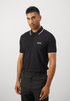 HB Regular Fit Paddy Pro Black Polo