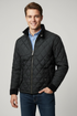 RL Water-Repellent Diamond Quilted Black Jacket