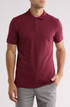 HB Regular Fit Piro Pique Maroon Polo